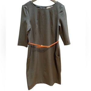M.M. Lafleur The Etsuko Dress - Recycled olive